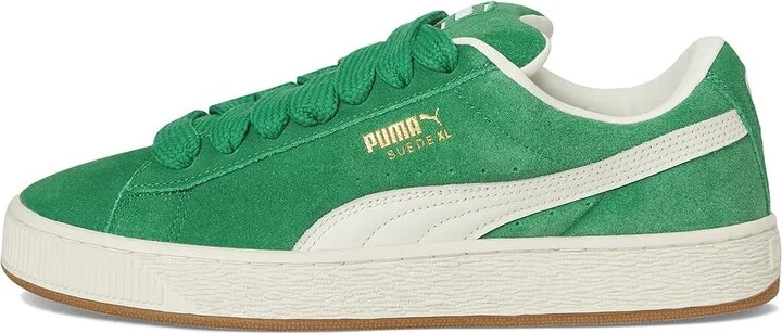 PUMA Suede Xl Shoes Men's Shoes Archive Green/Vapor Gray : 12 D - Medium, Leather/Suede - Image 6