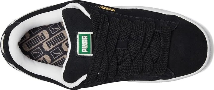 PUMA Suede Xl Shoes Men's Shoes Puma Black/Puma White : 7.5 D - Medium, Leather/Suede - Image 2