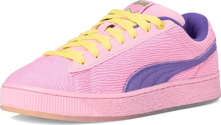 PUMA Suede XL Teenage Mutant Ninja Turtles Sneakers Men's Snow Shoes Mauved Out/Team Violet : 8.5 D - Medium - Image 5
