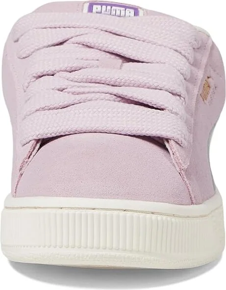 PUMA Suede Xl Women's Lace up casual Shoes Grape Mist/Warm White : 6.5 B - Medium, Leather/Suede - Image 5