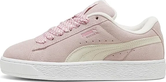 PUMA Suede Xl Women's Lace up casual Shoes Mauve Mist/Puma White : 9.5 B - Medium, Leather/Suede - Image 5