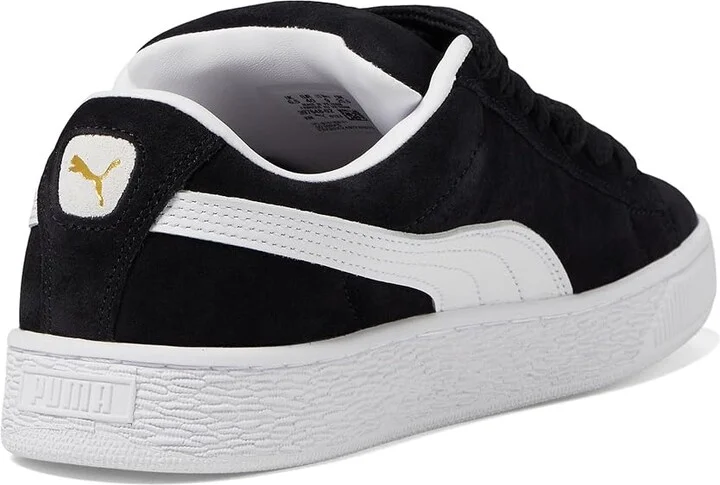 PUMA Suede Xl Women's Lace up casual Shoes Puma Black/Puma White : 9.5 B - Medium, Leather/Suede - Image 4