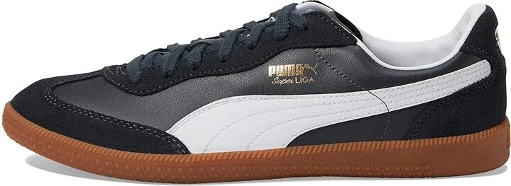 PUMA Super Liga OG Retro Men's Classic Shoes New Navy/White : 4.5 D - Medium, Leather/Suede/Synthetic - Image 7