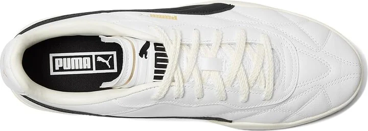 PUMA Tifosi Lux Shoes Men's Snow Shoes Puma White/Puma Black/Gum : 13 D - Medium, Leather - Image 2