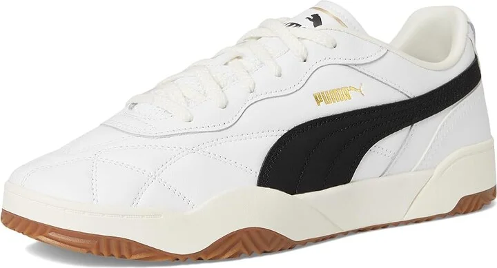PUMA Tifosi Lux Shoes Men's Snow Shoes Puma White/Puma Black/Gum : 13 D - Medium, Leather - Image 5