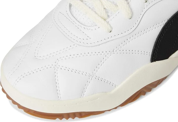 PUMA Tifosi Lux Shoes Men's Snow Shoes Puma White/Puma Black/Gum : 13 D - Medium, Leather - Image 7