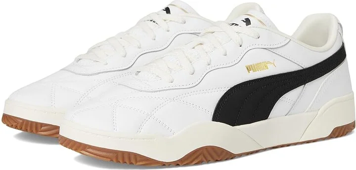 PUMA Tifosi Lux Shoes Men's Snow Shoes Puma White/Puma Black/Gum : 13 D - Medium, Leather