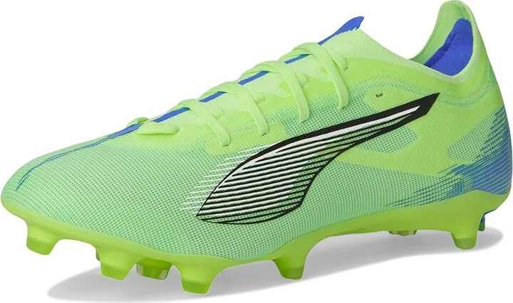 PUMA Ultra 5 Match Firm, Artificial Ground Soccer Cleats Men's Soccer Shoes Fizzy Apple/PUMA White/Bluemazing : 10.5 D - Medium - Image 5