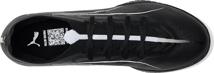 PUMA Ultra 5 Match Turf Trainer Soccer Cleats Men's Soccer Shoes Puma Black-Puma White : 10 D - Medium, Leather - Image 2