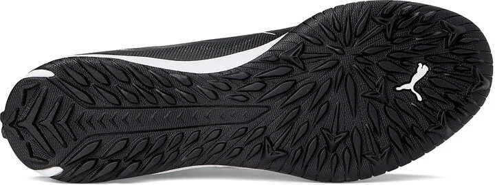 PUMA Ultra 5 Match Turf Trainer Soccer Cleats Men's Soccer Shoes Puma Black-Puma White : 10 D - Medium, Leather - Image 3