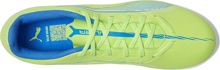 PUMA Ultra 5 Play Firm, Artificial Ground Soccer Cleats Men's Soccer Shoes Fizzy Apple-Puma White-Bluemazing : 9 D - Medium - Image 2