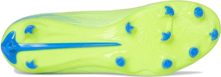 PUMA Ultra 5 Play Firm, Artificial Ground Soccer Cleats Men's Soccer Shoes Fizzy Apple-Puma White-Bluemazing : 9 D - Medium - Image 3