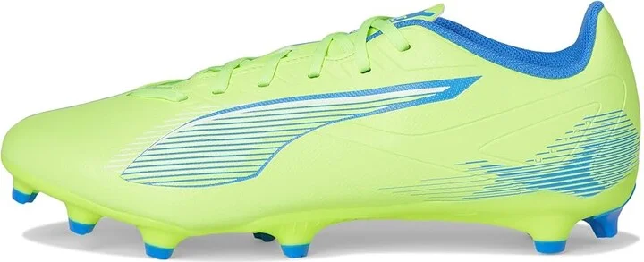 PUMA Ultra 5 Play Firm, Artificial Ground Soccer Cleats Men's Soccer Shoes Fizzy Apple-Puma White-Bluemazing : 9 D - Medium - Image 6