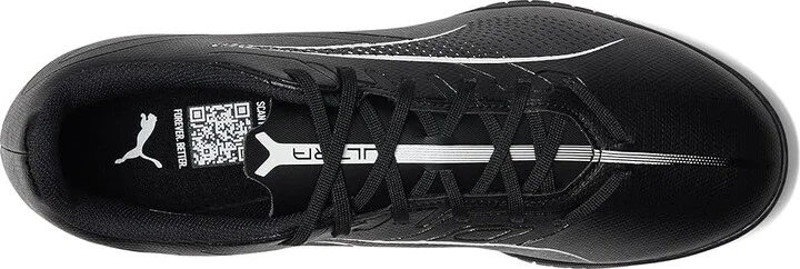PUMA Ultra 5 Play Turf Trainer Soccer Cleats Men's Soccer Shoes Puma Black/Puma White : 12 D - Medium, Synthetic - Image 2