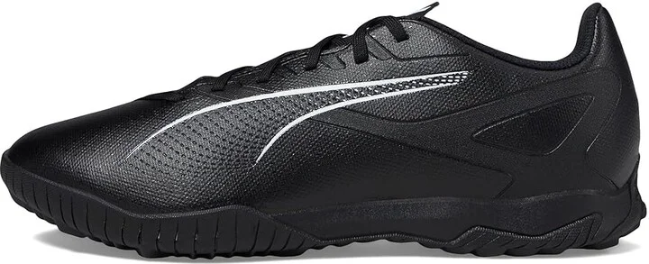 PUMA Ultra 5 Play Turf Trainer Soccer Cleats Men's Soccer Shoes Puma Black/Puma White : 12 D - Medium, Synthetic - Image 5