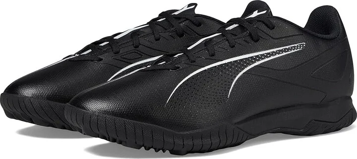 PUMA Ultra 5 Play Turf Trainer Soccer Cleats Men's Soccer Shoes Puma Black/Puma White : 12 D - Medium, Synthetic