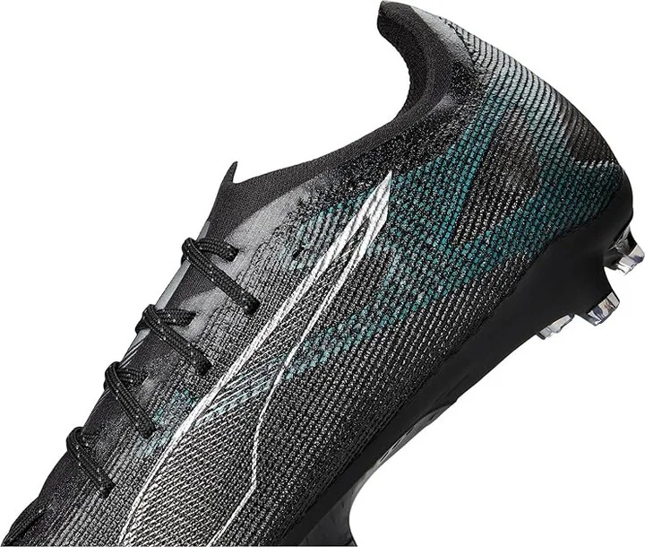 PUMA Ultra 5 Pro Firm, Artificial Ground Soccer Cleats Men's Soccer Shoes Puma Black-Puma Silver-Bright Aqua : 10 D - Medium, Synthetic - Image 7