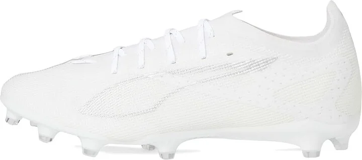PUMA Ultra 5 Pro Firm, Artificial Ground Soccer Cleats Men's Soccer Shoes Puma White-Puma White : 7.5 D - Medium, Leather - Image 6