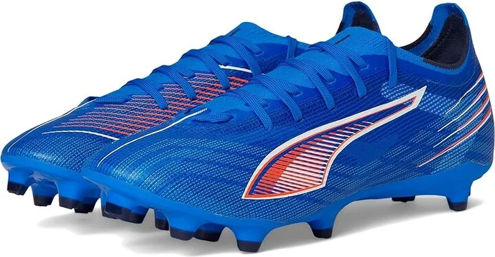 Ultra Blue,white,glowing Red