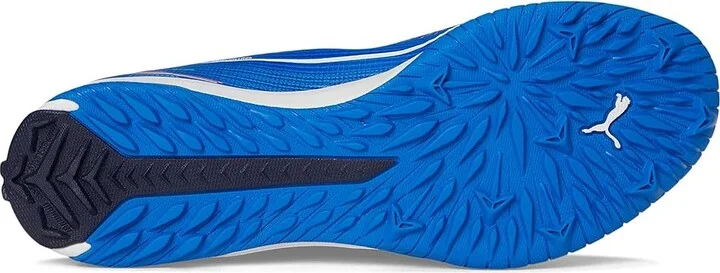 PUMA Ultra 6 Match Turf Trainer Soccer Cleats Men's Soccer Shoes Ultra Blue/White/Glowing Red : 12 D - Medium, Textile - Image 3