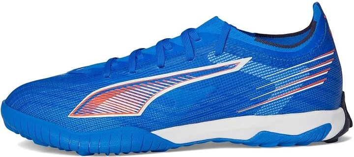 PUMA Ultra 6 Match Turf Trainer Soccer Cleats Men's Soccer Shoes Ultra Blue/White/Glowing Red : 12 D - Medium, Textile - Image 6
