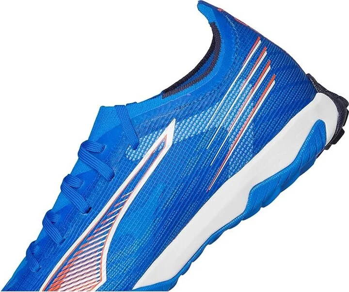 PUMA Ultra 6 Match Turf Trainer Soccer Cleats Men's Soccer Shoes Ultra Blue/White/Glowing Red : 12 D - Medium, Textile - Image 7