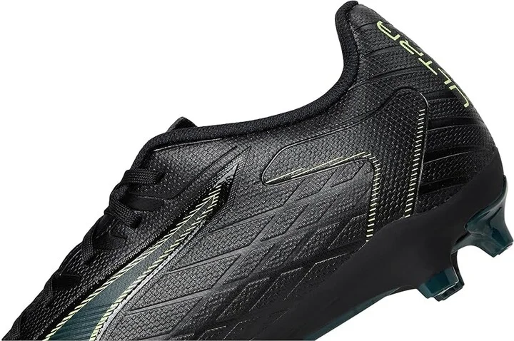 PUMA Ultra 6 Play Firm, Artificial Ground Soccer Cleats Men's Soccer Shoes Black/Fizzy Light/Green Terrain : 9.5 D - Medium, Synthetic - Image 7