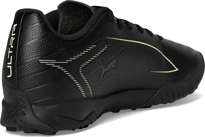 PUMA Ultra 6 Play Turf Trainer Soccer Cleats Men's Soccer Shoes Black/Fizzy Light/Green Terrain : 10.5 D - Medium, Synthetic - Image 4