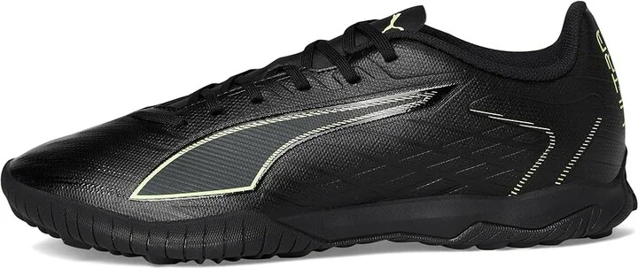 PUMA Ultra 6 Play Turf Trainer Soccer Cleats Men's Soccer Shoes Black/Fizzy Light/Green Terrain : 10.5 D - Medium, Synthetic - Image 6