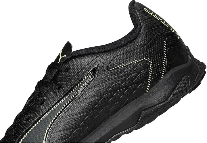 PUMA Ultra 6 Play Turf Trainer Soccer Cleats Men's Soccer Shoes Black/Fizzy Light/Green Terrain : 10.5 D - Medium, Synthetic - Image 7