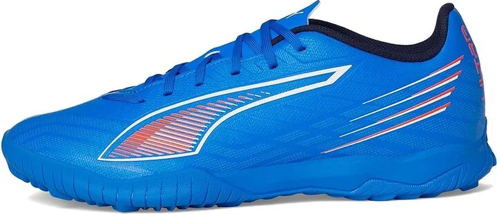 PUMA Ultra 6 Play Turf Trainer Soccer Cleats Men's Soccer Shoes Ultra Blue/White/Glowing Red : 10.5 D - Medium, Synthetic - Image 6