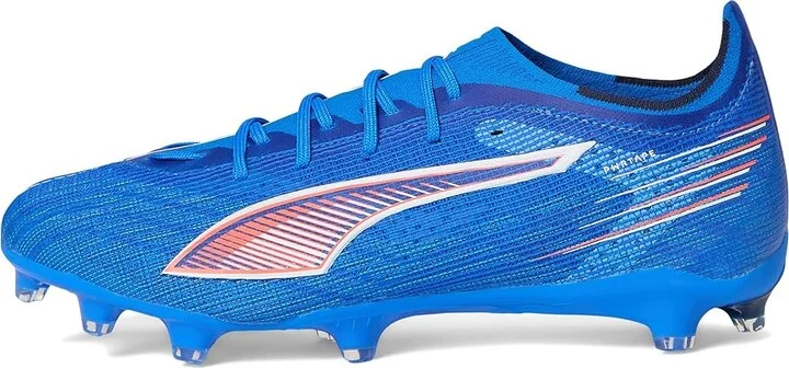 PUMA Ultra 6 Pro Firm, Artificial Ground Soccer Cleats Men's Soccer Shoes Ultra Blue/White/Glowing Red : 7.5 D - Medium, Synthetic - Image 6