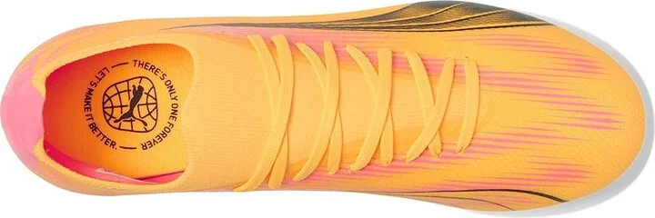 PUMA Ultra Match Firm Ground/Artificial Ground Soccer Cleats Women's Shoes Sun Stream/Puma Black/Sunset Glow : 5.5 B - Medium, Synthetic - Image 2