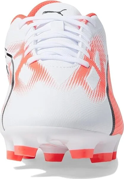 PUMA Ultra Play Firm Ground/Artificial Ground Soccer Cleats Men's Shoes PUMA White/PUMA Black/Fire Orchid : 7.5 D - Medium - Image 3