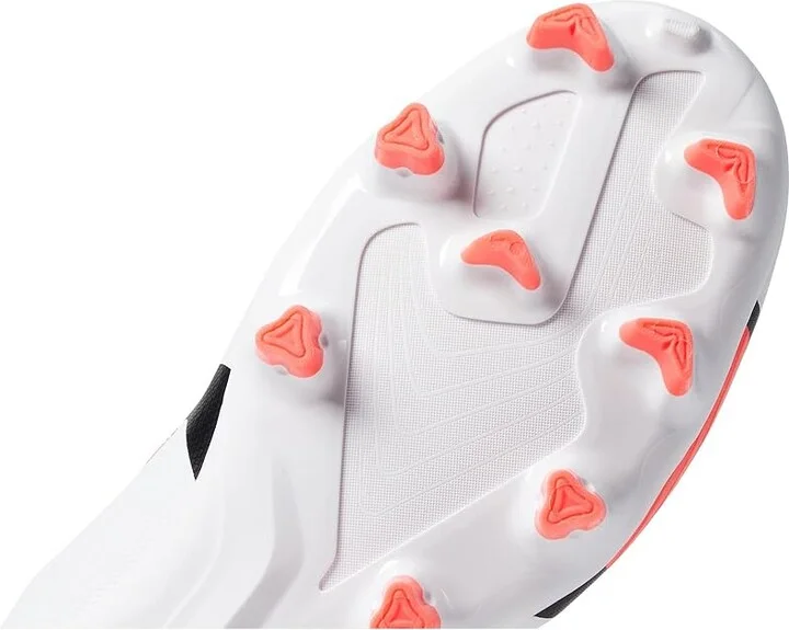 PUMA Ultra Play Firm Ground/Artificial Ground Soccer Cleats Men's Shoes PUMA White/PUMA Black/Fire Orchid : 7.5 D - Medium - Image 6