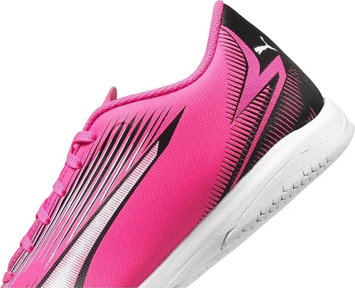 PUMA Ultra Play Indoor Training Men's Shoes Poison Pink/PUMA White/PUMA Black : 10 D - Medium, Synthetic/Textile - Image 4