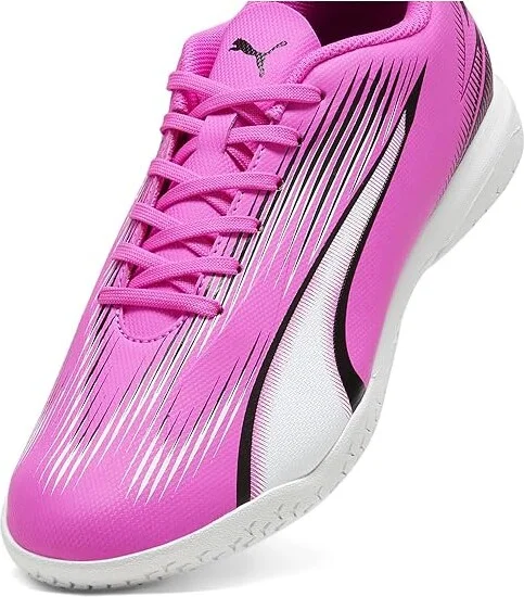 PUMA Ultra Play Indoor Training Men's Shoes Poison Pink/PUMA White/PUMA Black : 10 D - Medium, Synthetic/Textile - Image 5