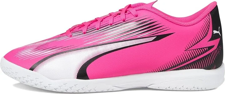 PUMA Ultra Play Indoor Training Men's Shoes Poison Pink/PUMA White/PUMA Black : 10 D - Medium, Synthetic/Textile - Image 6