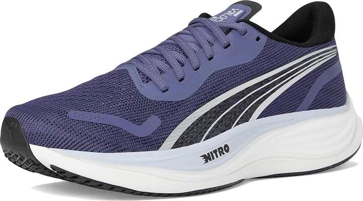 PUMA Velocity Nitro 3 Running Shoes Men's Running Shoes Blue Crystal/Puma Black : 8.5 D - Medium, Synthetic - Image 5