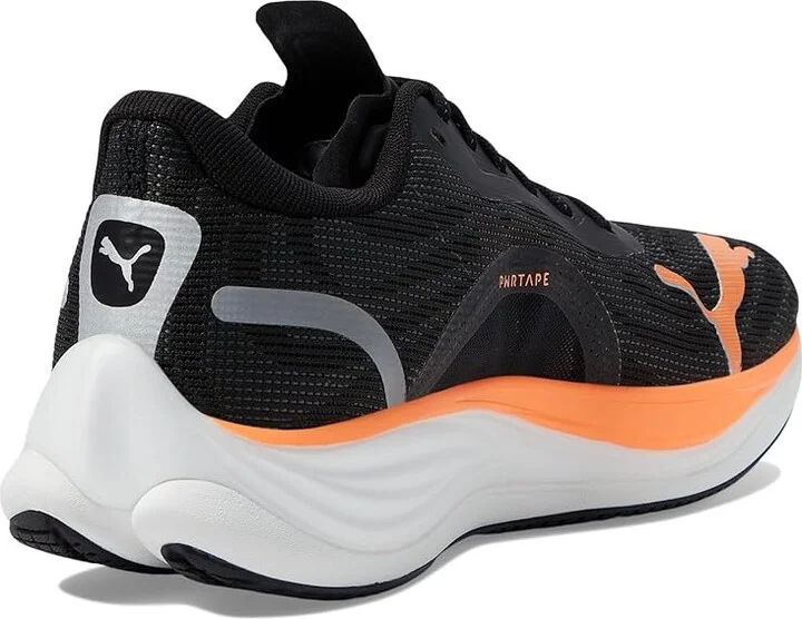 PUMA Velocity Nitro 3 Running Shoes Men's Running Shoes PUMA Black/PUMA Silver/Neon Citrus : 11.5 D - Medium, Synthetic/Textile - Image 4