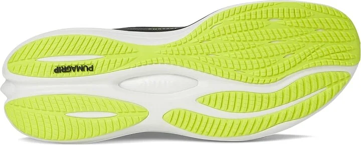 PUMA Velocity Nitro 3 Running Shoes Men's Running Shoes Puma Black/Yellow Alert : 9.5 D - Medium, Synthetic - Image 3