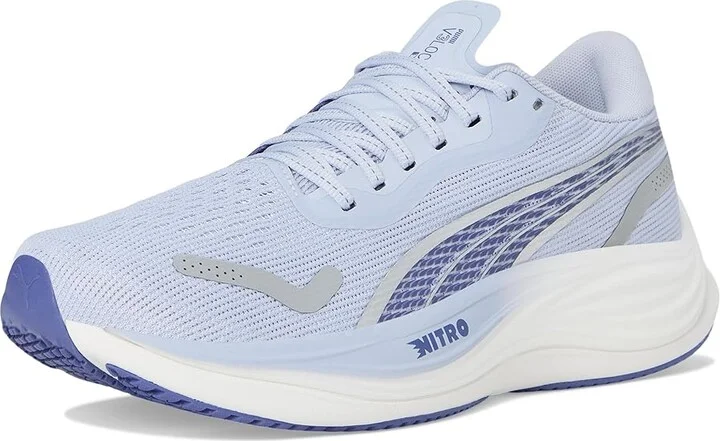 PUMA Velocity Nitro 3 Running Shoes Women's Running Shoes Cool Weather/Blue Crystal : 10 B - Medium, Synthetic - Image 5