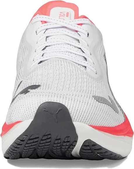 PUMA Velocity Nitro 3 Running Shoes Women's Running Shoes Puma White/Sunset Glow : 9 B - Medium, Synthetic - Image 3
