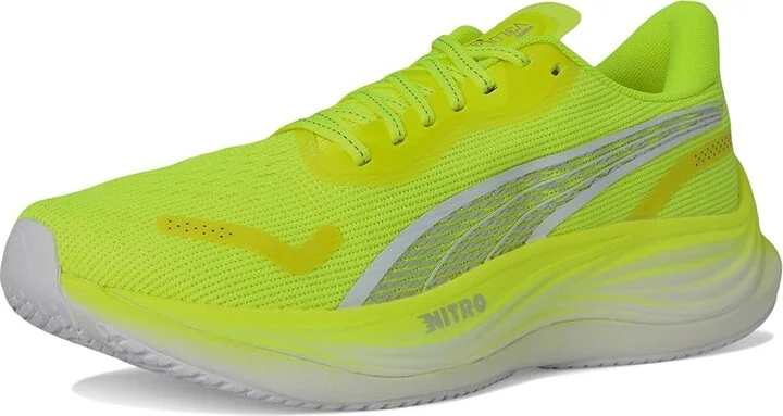 PUMA Velocity Nitro 3 Running Shoes Women's Running Shoes Yellow Alert/Puma White : 5.5 B - Medium, Synthetic - Image 5