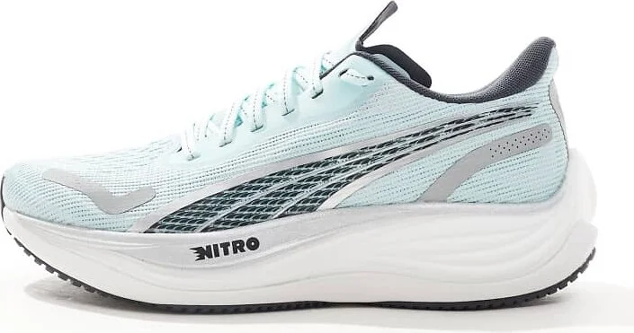 PUMA Velocity Nitro 3 sneakers in light blue - Image 4
