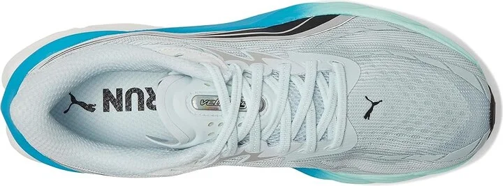 PUMA Velocity Nitro Running Shoes Men's Shoes Sea Glass/Speed Blue : 13 D - Medium, Textile - Image 2