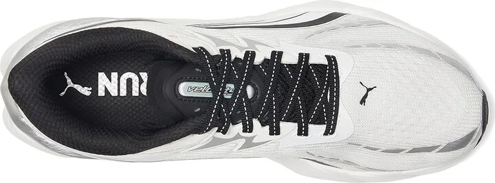 PUMA Velocity Nitro Running Shoes Men's Shoes White/Black : 7.5 D - Medium, Textile - Image 2