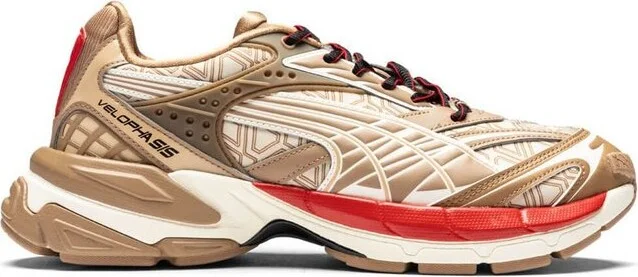 Puma Velophasis Luxe Lace-Up Sport Sneakers