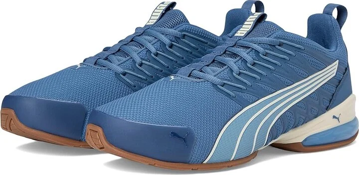 PUMA Voltaic Evo Cross Training Shoes Men's Cross Training Shoes Dark Indigo/Cool Blue/Alpine Snow : 9.5 D - Medium, Synthetic/Textile