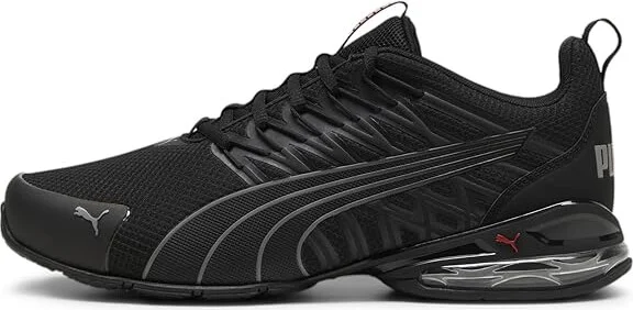 PUMA Voltaic Evo Cross Training Shoes Men's Cross Training Shoes Puma Black/Stormy Slate/For All Time Red : 9 D - Medium, Synthetic/Textile - Image 4